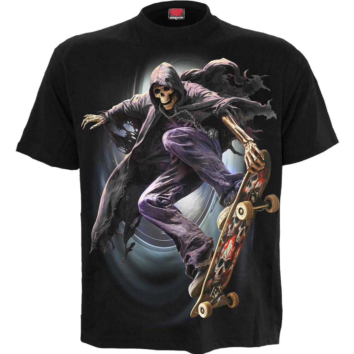 Spiral Unisex T-Shirt: Soul Boarder