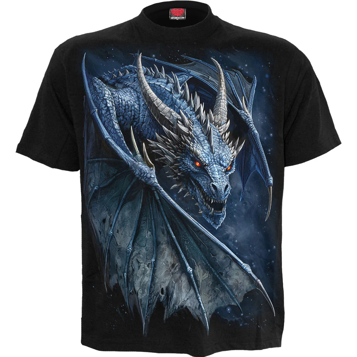 Spiral Unisex T-Shirt: Storm Dragon
