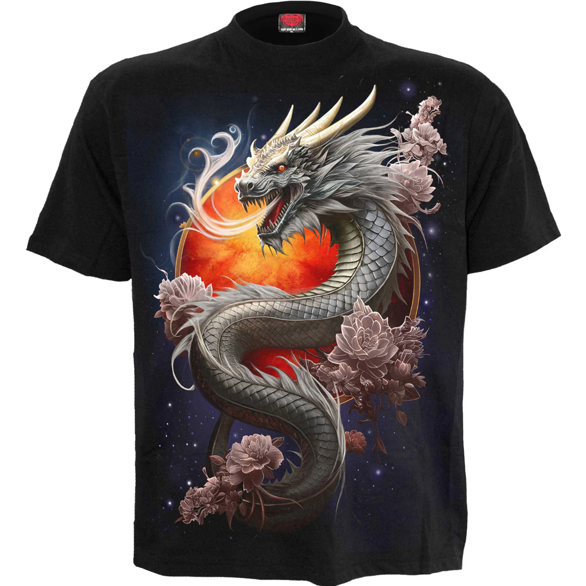 Spiral Unisex T-Shirt: Sun Dragon
