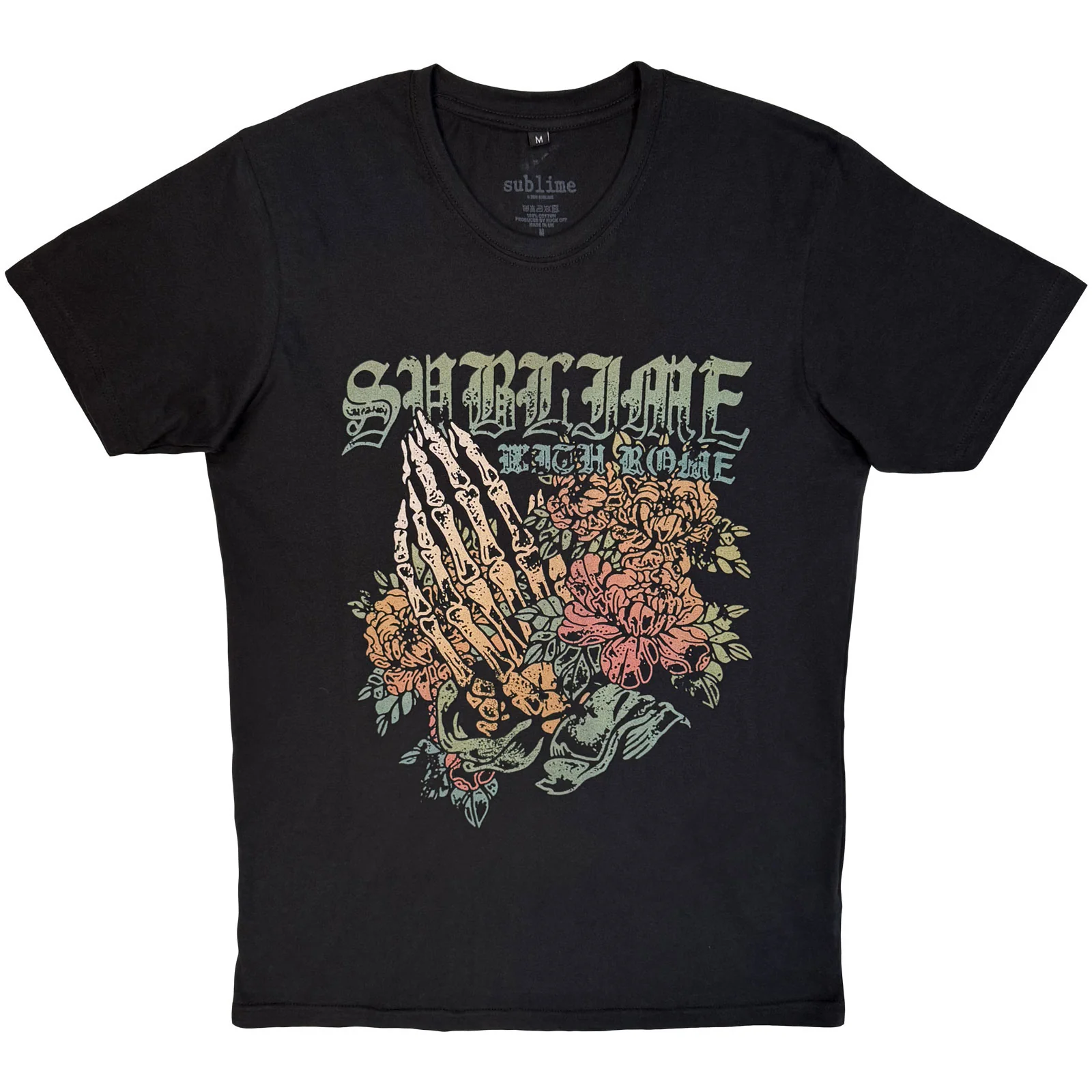 Sublime Unisex Premium Carbon T-Shirt: Praying Hands