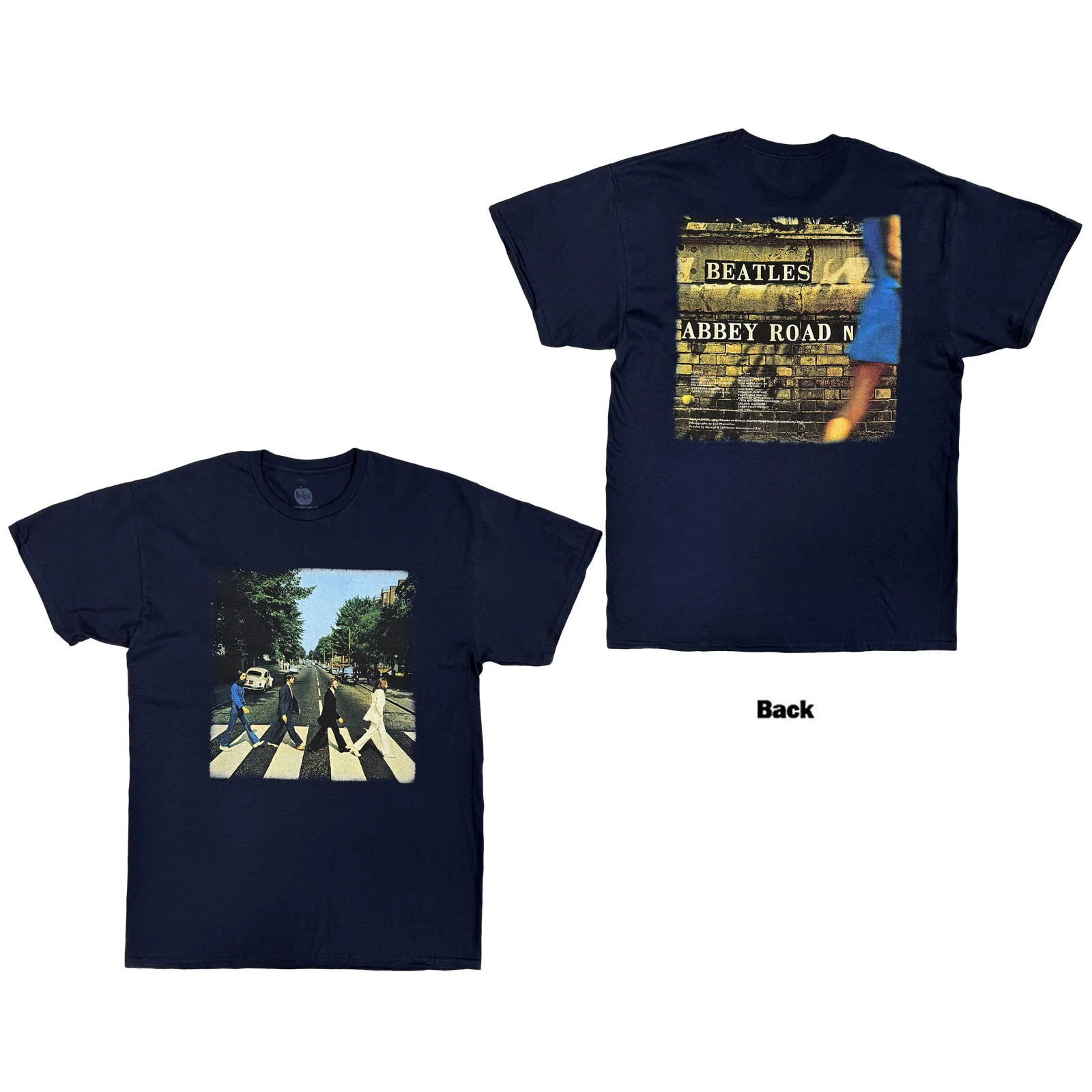 The Beatles Unisex T-Shirt: Vintage Abbey Road