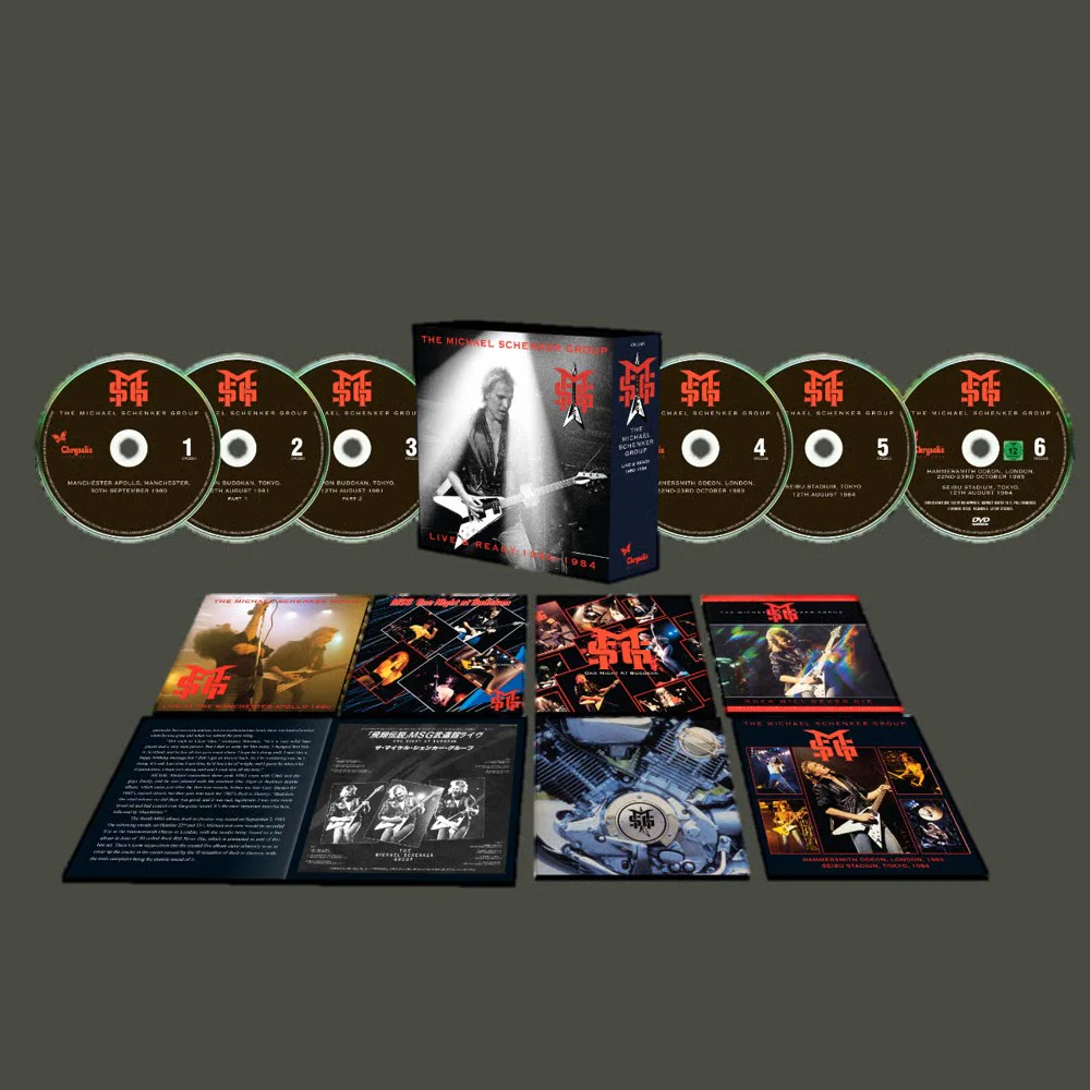 The Michael Schenker Group - Live & Ready 1980 - 1984 [CD] - Image 2