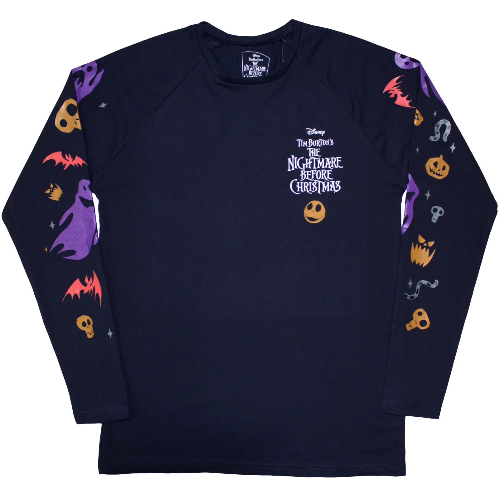 The Nightmare Before Christmas Unisex Long Sleeve T-Shirt: Ghouls