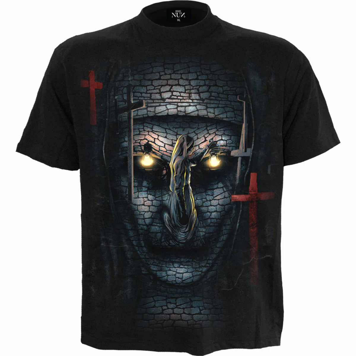 The Nun Unisex T-Shirt: Skull Illusion