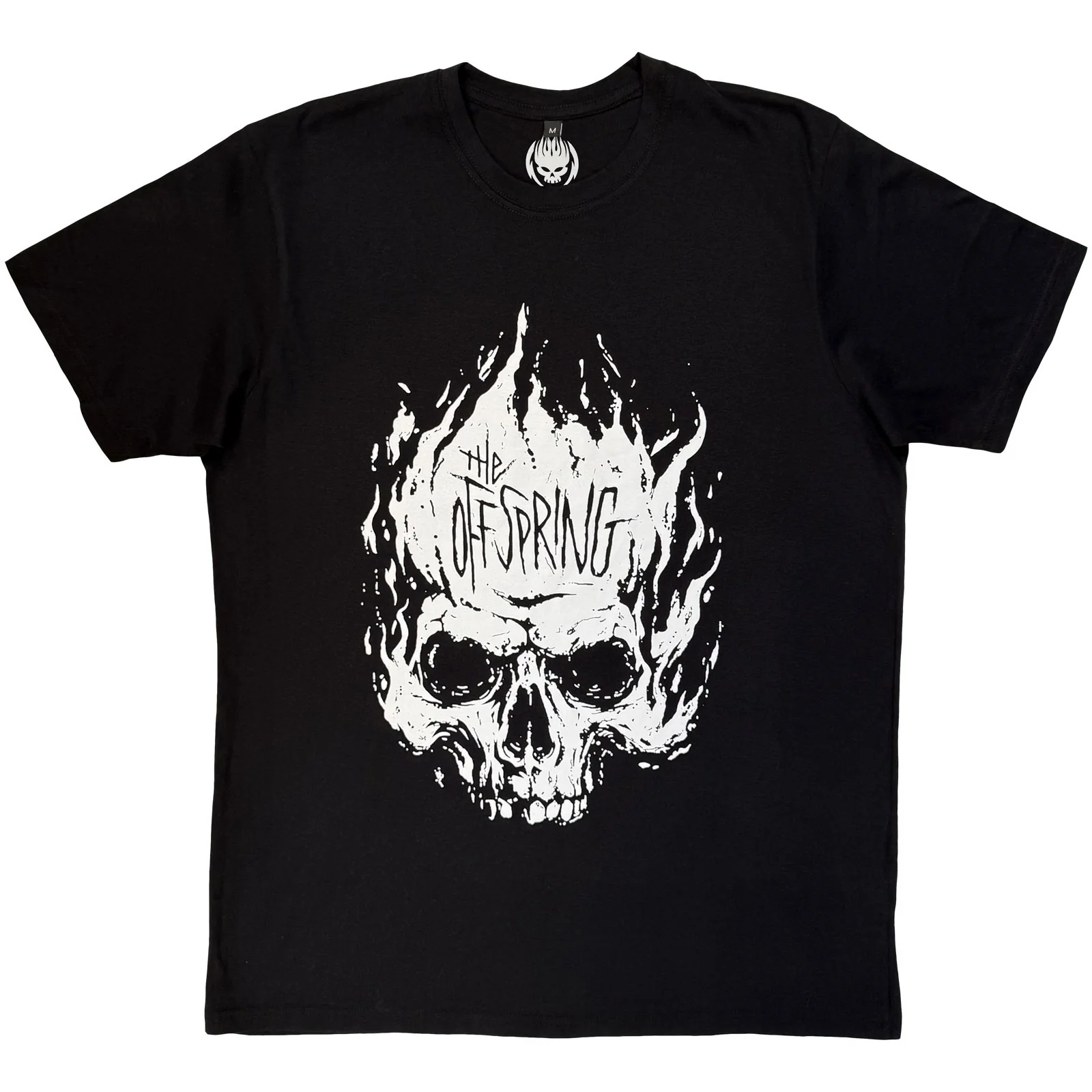 The Offspring Unisex Premium Carbon T-Shirt: Skull