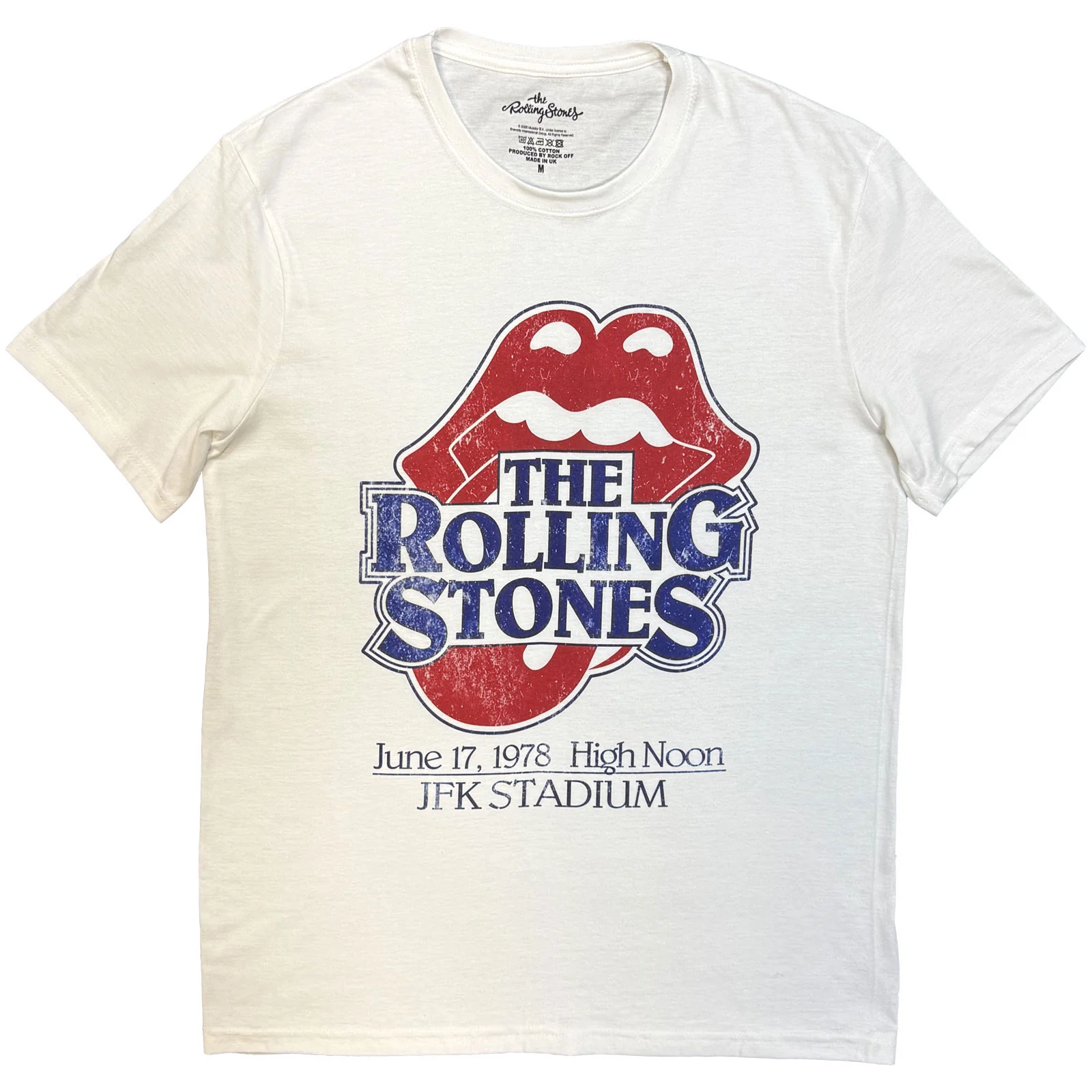 The Rolling Stones Unisex T-Shirt: High Noon JFK Stadium