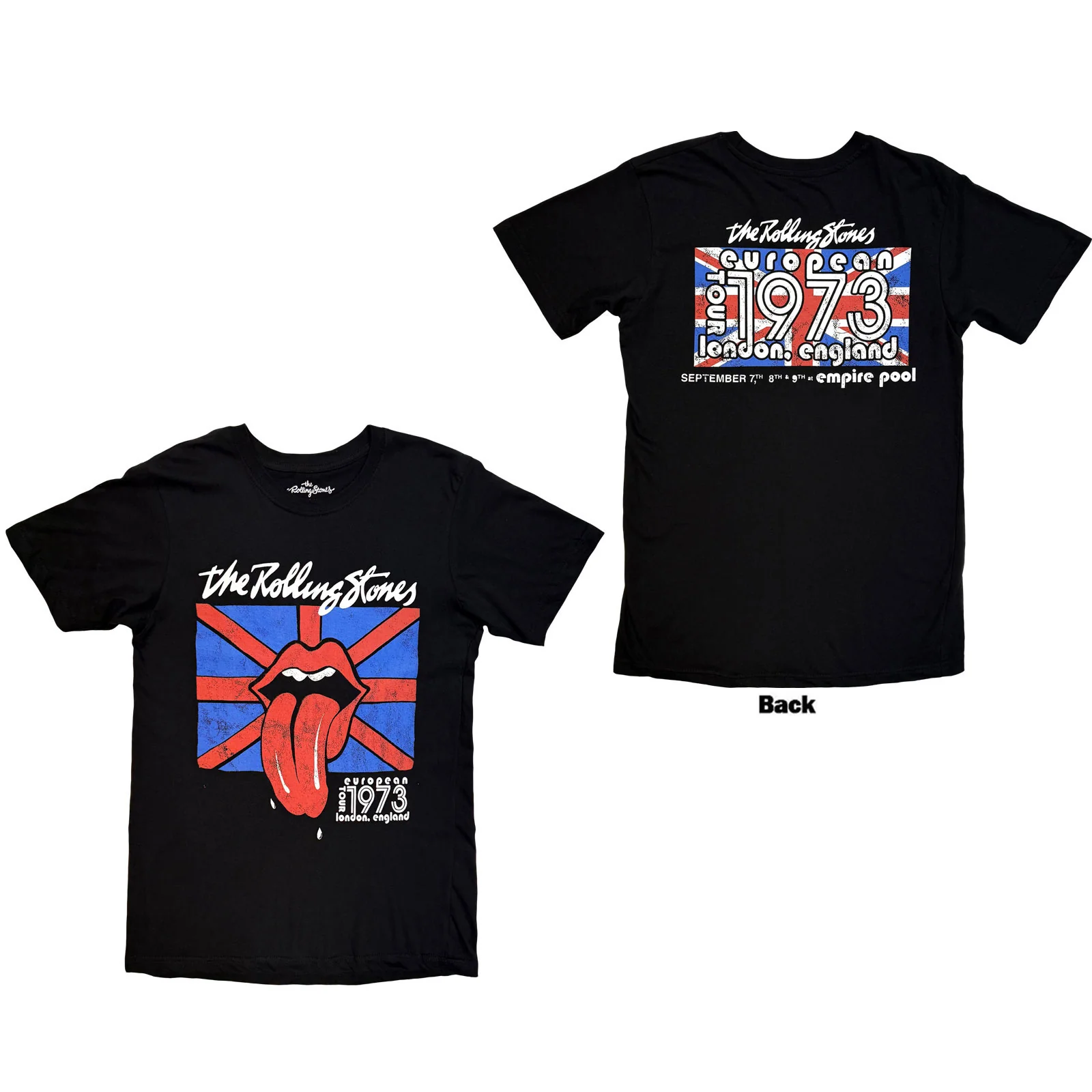 The Rolling Stones Unisex T-Shirt: London 1973