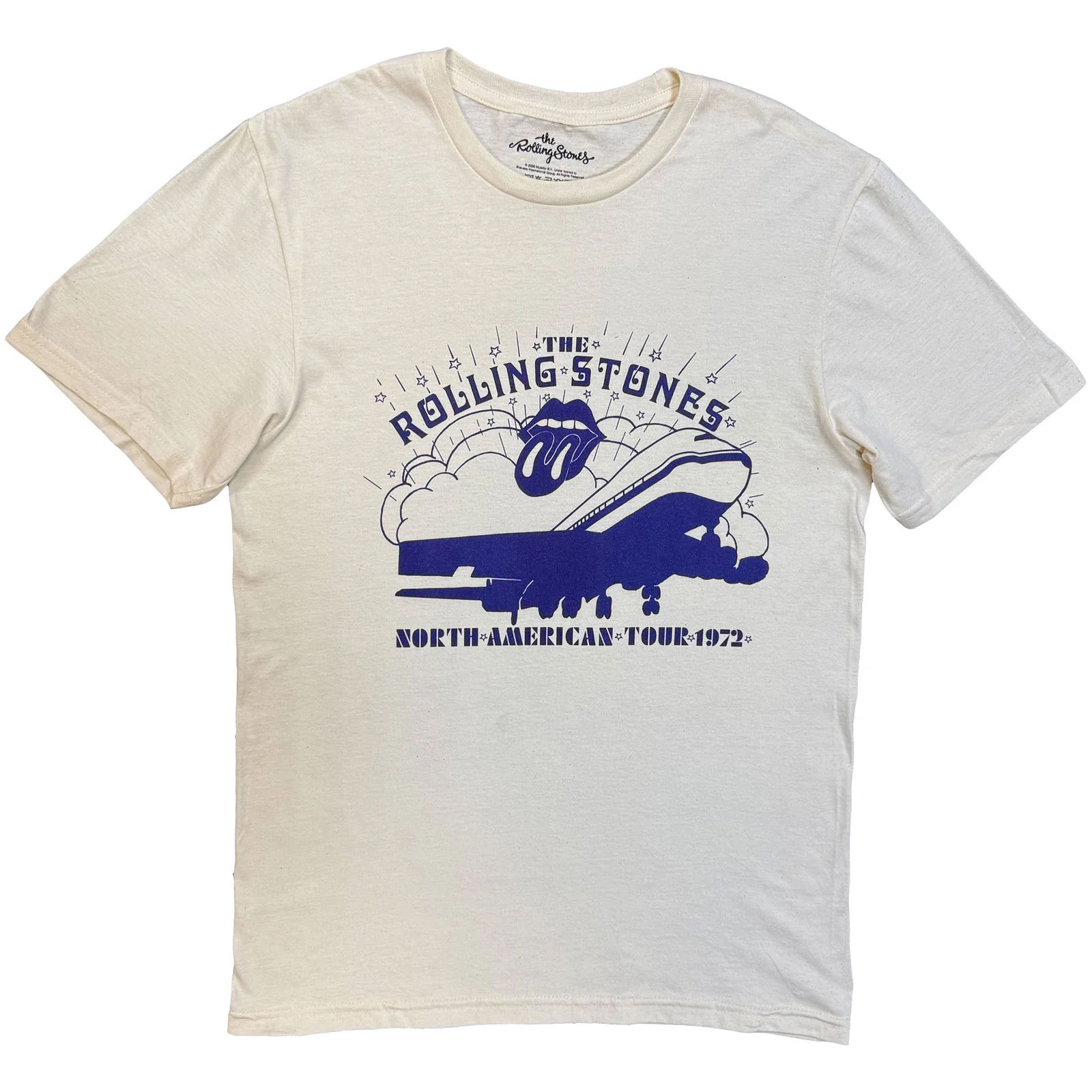 The Rolling Stones Unisex T-Shirt: North American Tour 1972