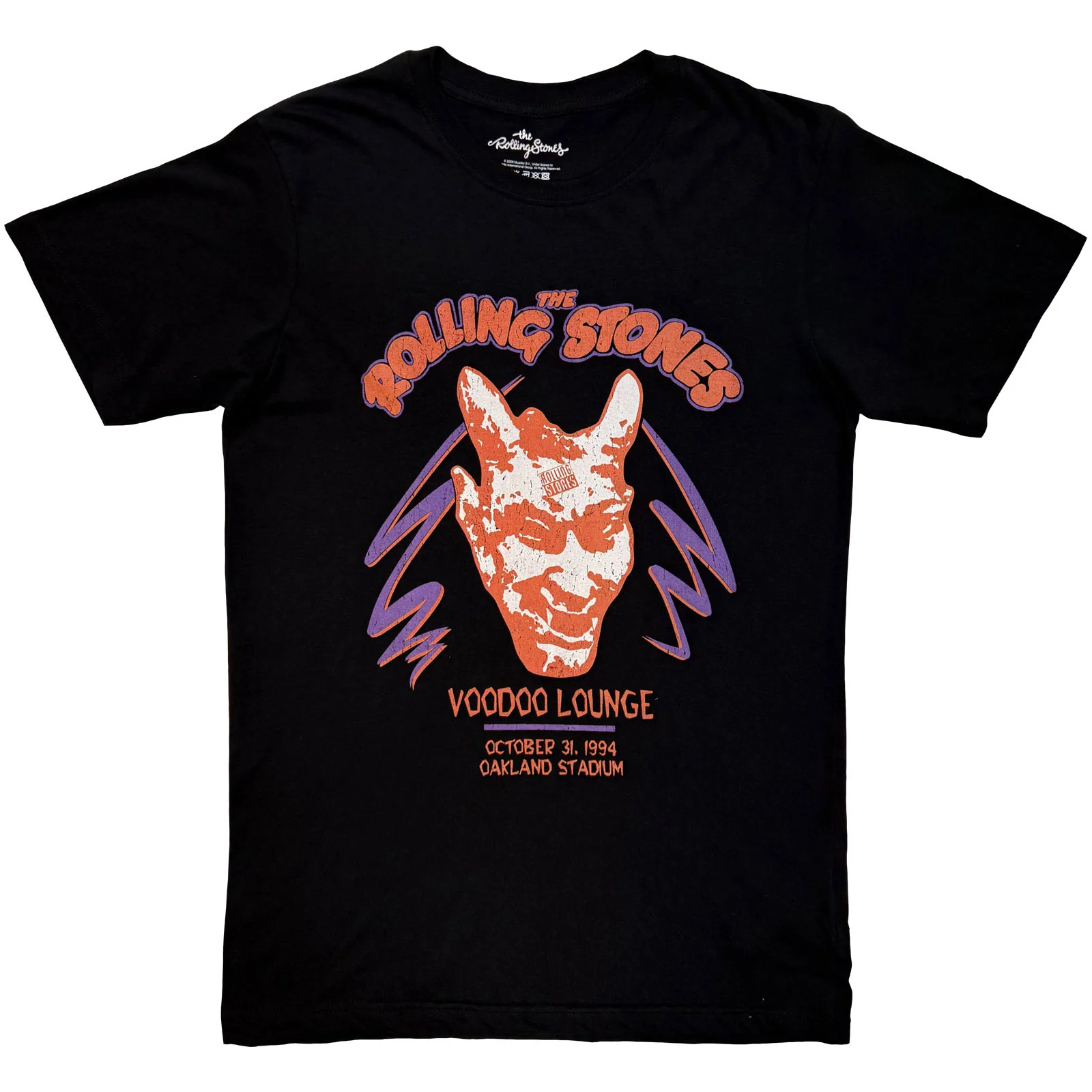 The Rolling Stones Unisex T-Shirt: Voodoo Oakland Stadium