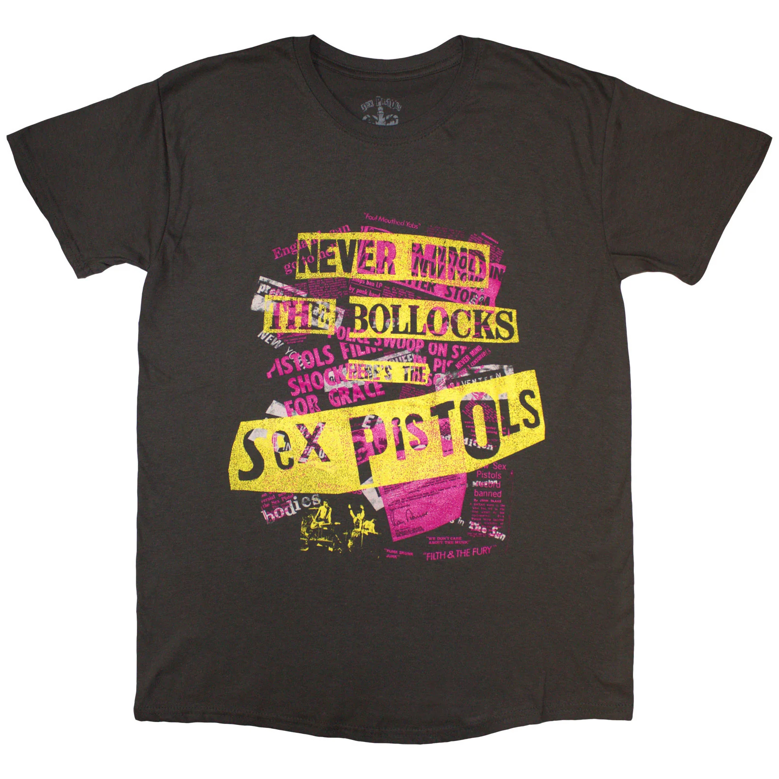 The Sex Pistols Unisex T-Shirt: NMTB Text Overlay