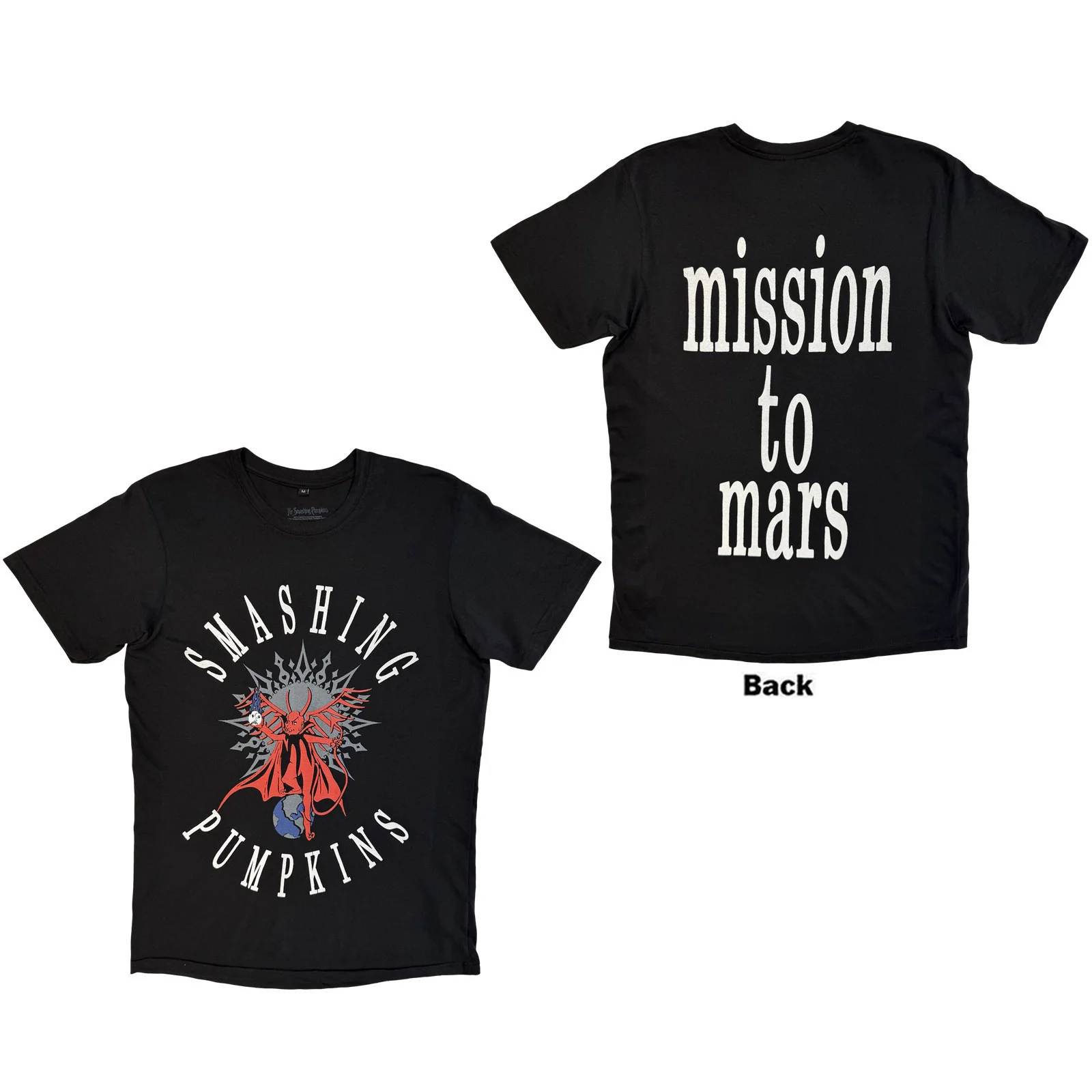 The Smashing Pumpkins Unisex Premium Carbon T-Shirt: Mission To Mars