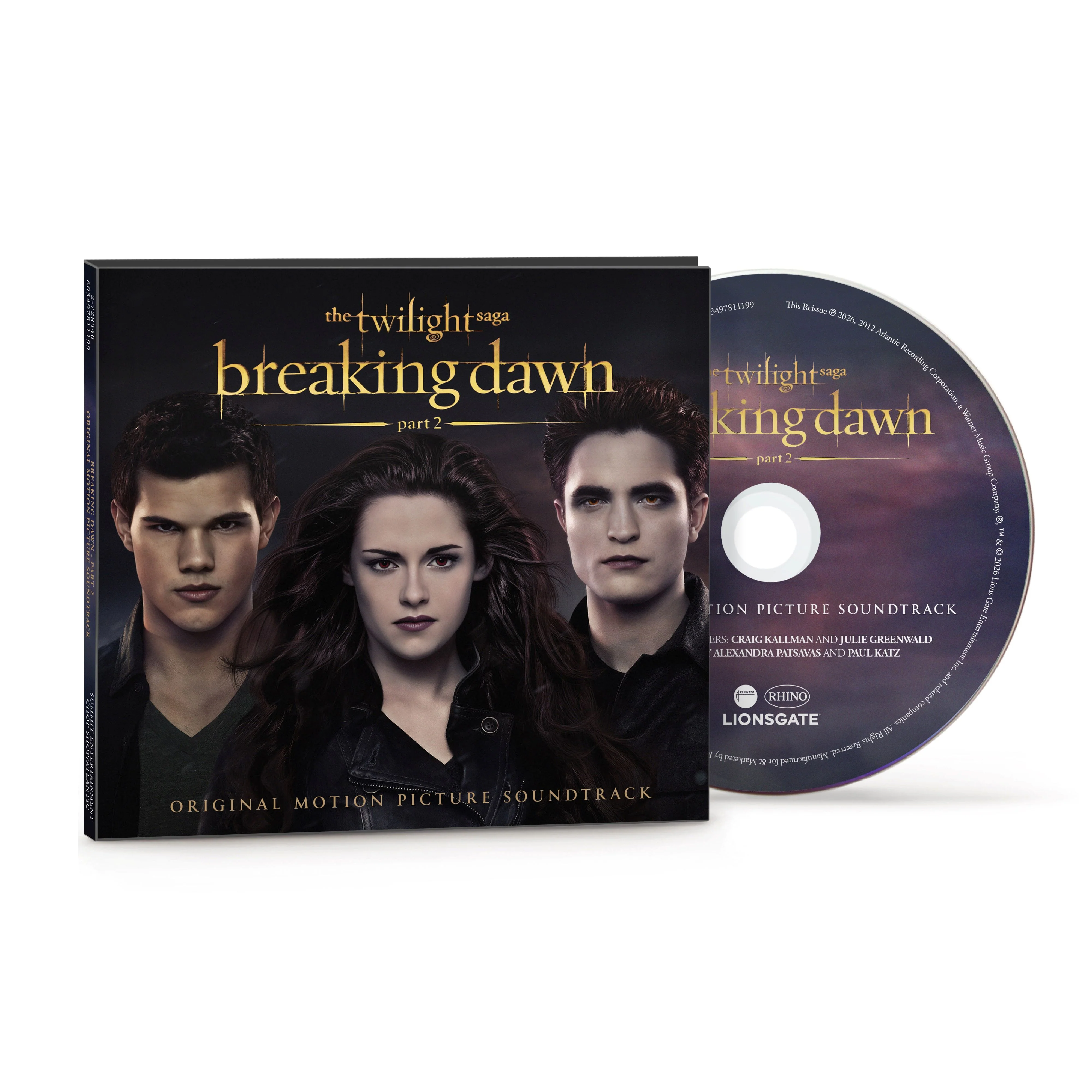 The Twilight Saga - Breaking Dawn Part 2 (OST) [CD]