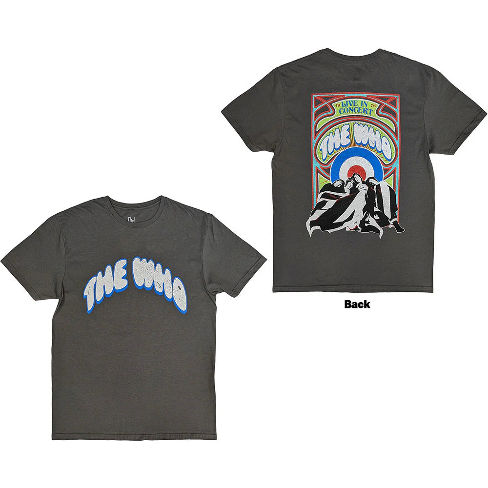 The Who Unisex T-Shirt: Flag Cartoon