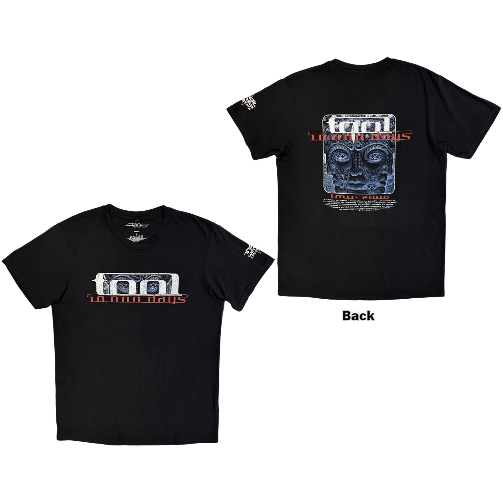Tool Unisex Premium Carbon T-Shirt: 10,000 Days Tour '06