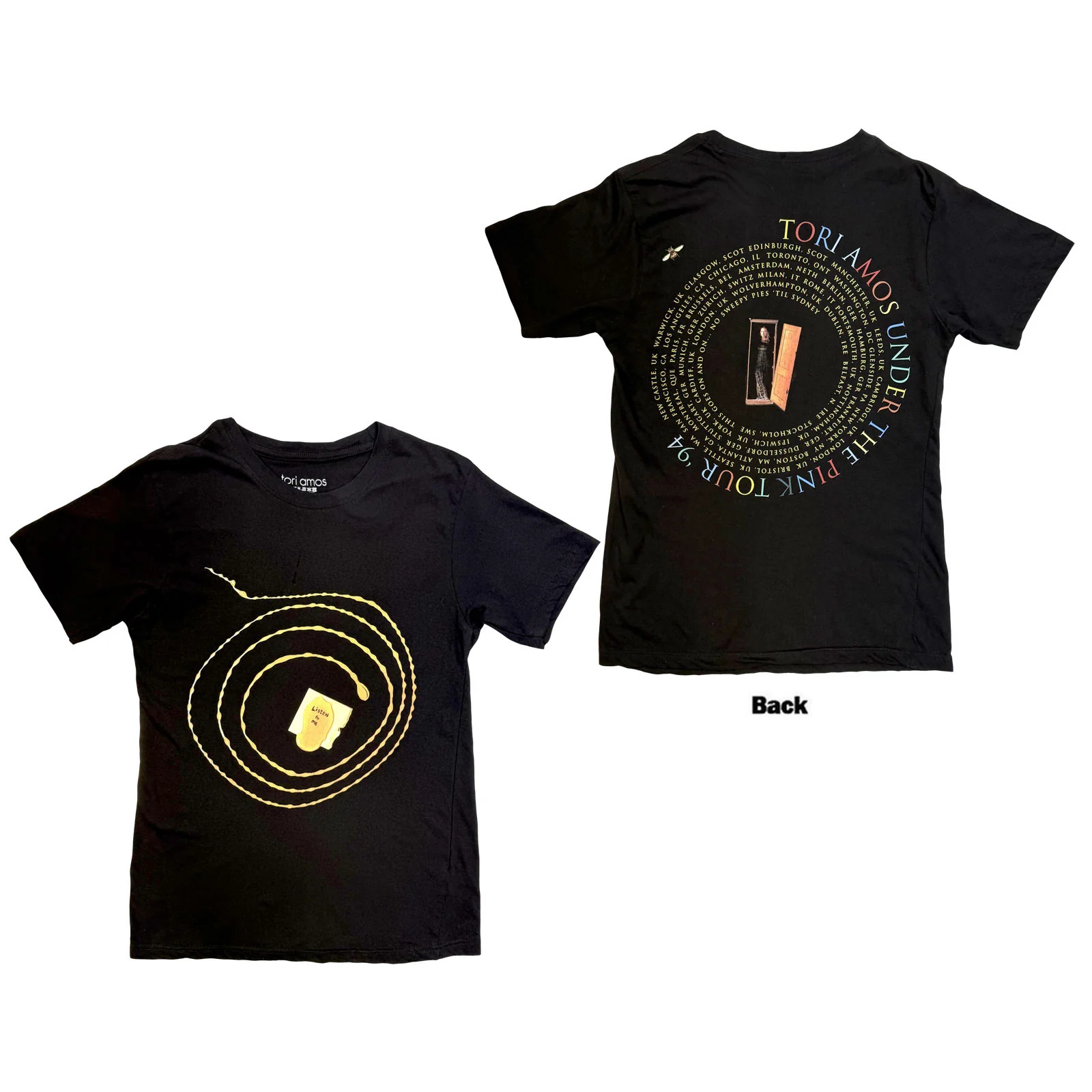 Tori Amos Unisex T-Shirt: Under The Pink Tour