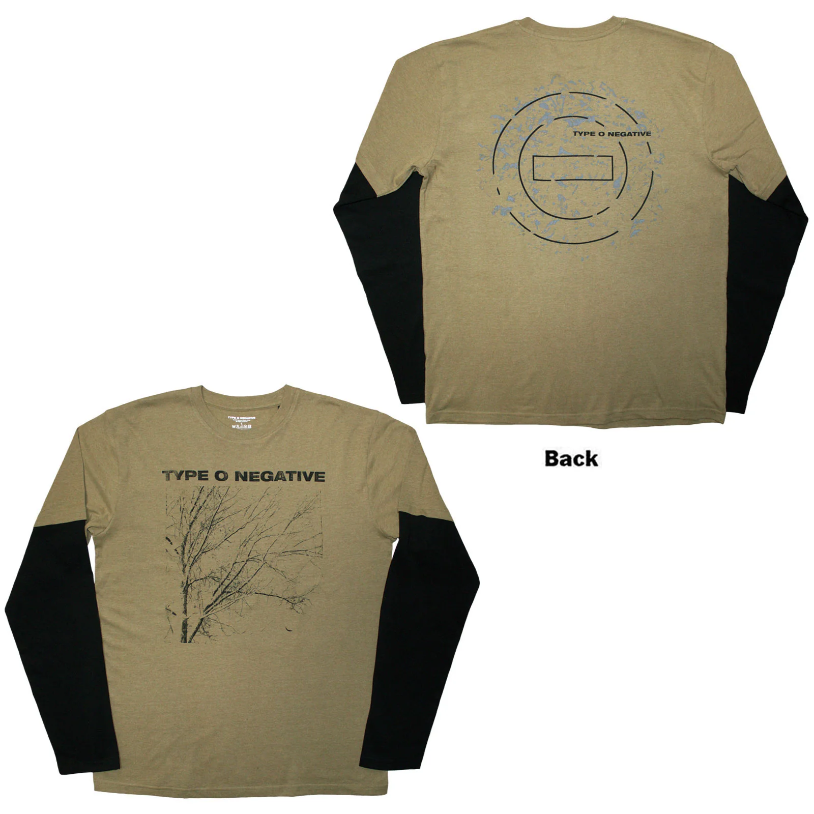 Type O Negative Unisex Layered Long Sleeve T-Shirt: Tree