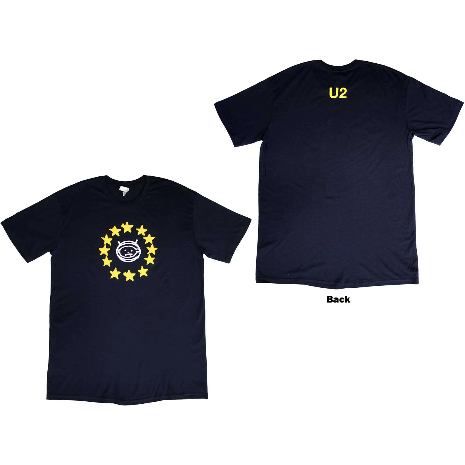 U2 Unisex T-Shirt: EU Stars 2018
