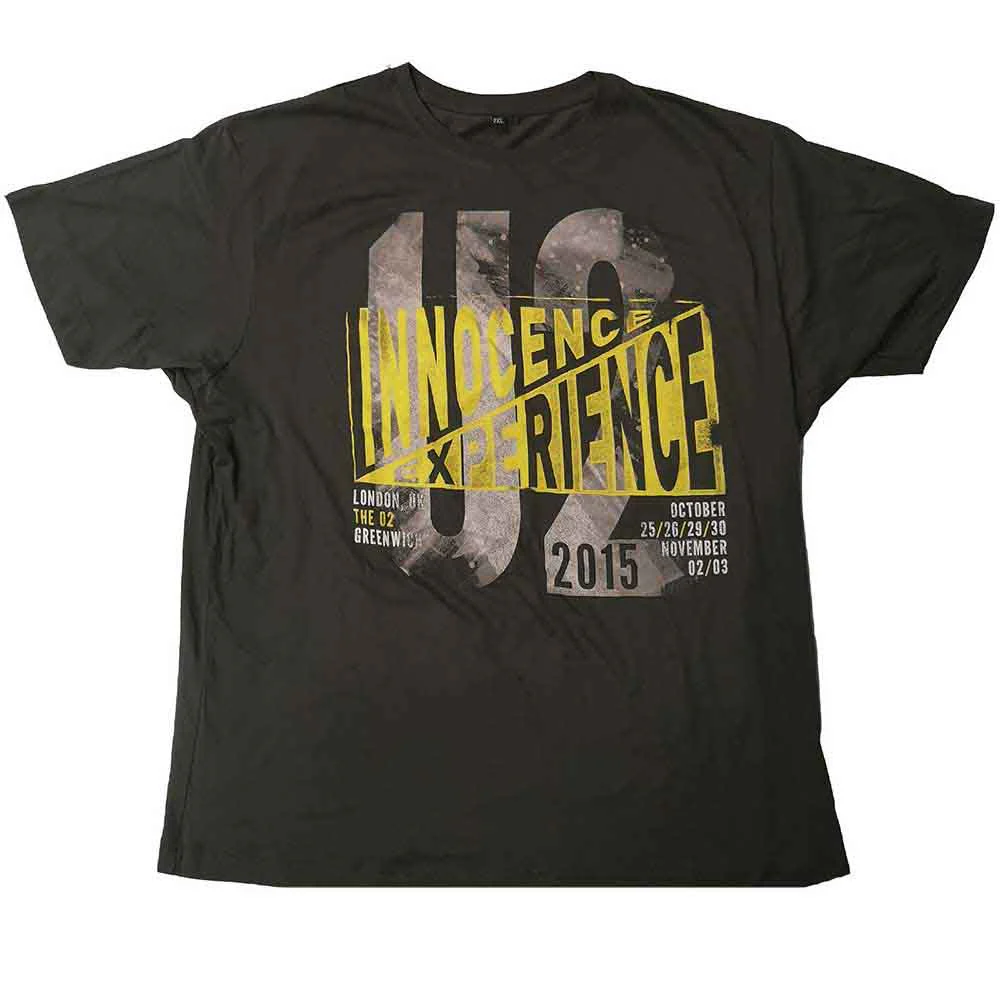 U2 Unisex T-Shirt: I+E London Event 2015