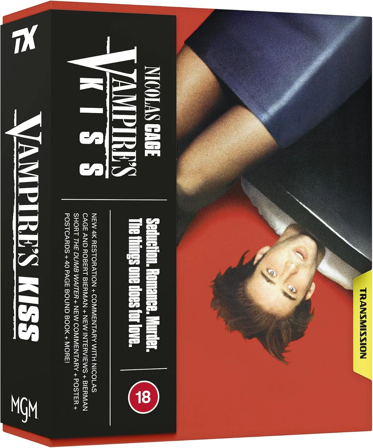 Vampire's Kiss [4K UHD + Blu-ray] [Blu-ray]