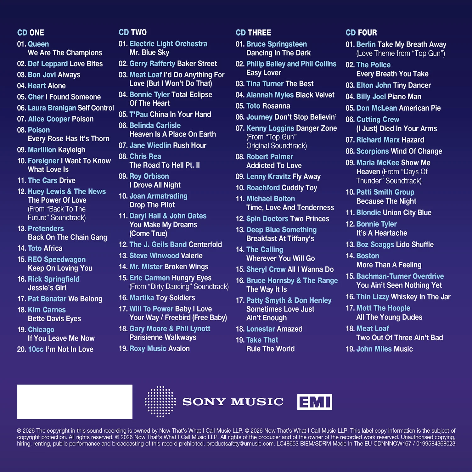 Various - NOW Soft Rock & Power Pop Anthems [CD] - Image 3