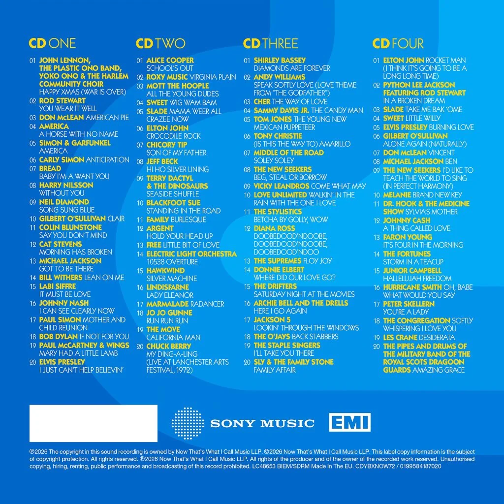 Various - NOW - Yearbook 1972 (Deluxe)  [CD] - Image 3