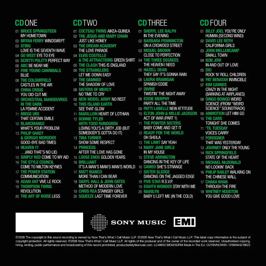 Various - NOW Yearbook - THE VAULT 1985 [CD] - Image 3