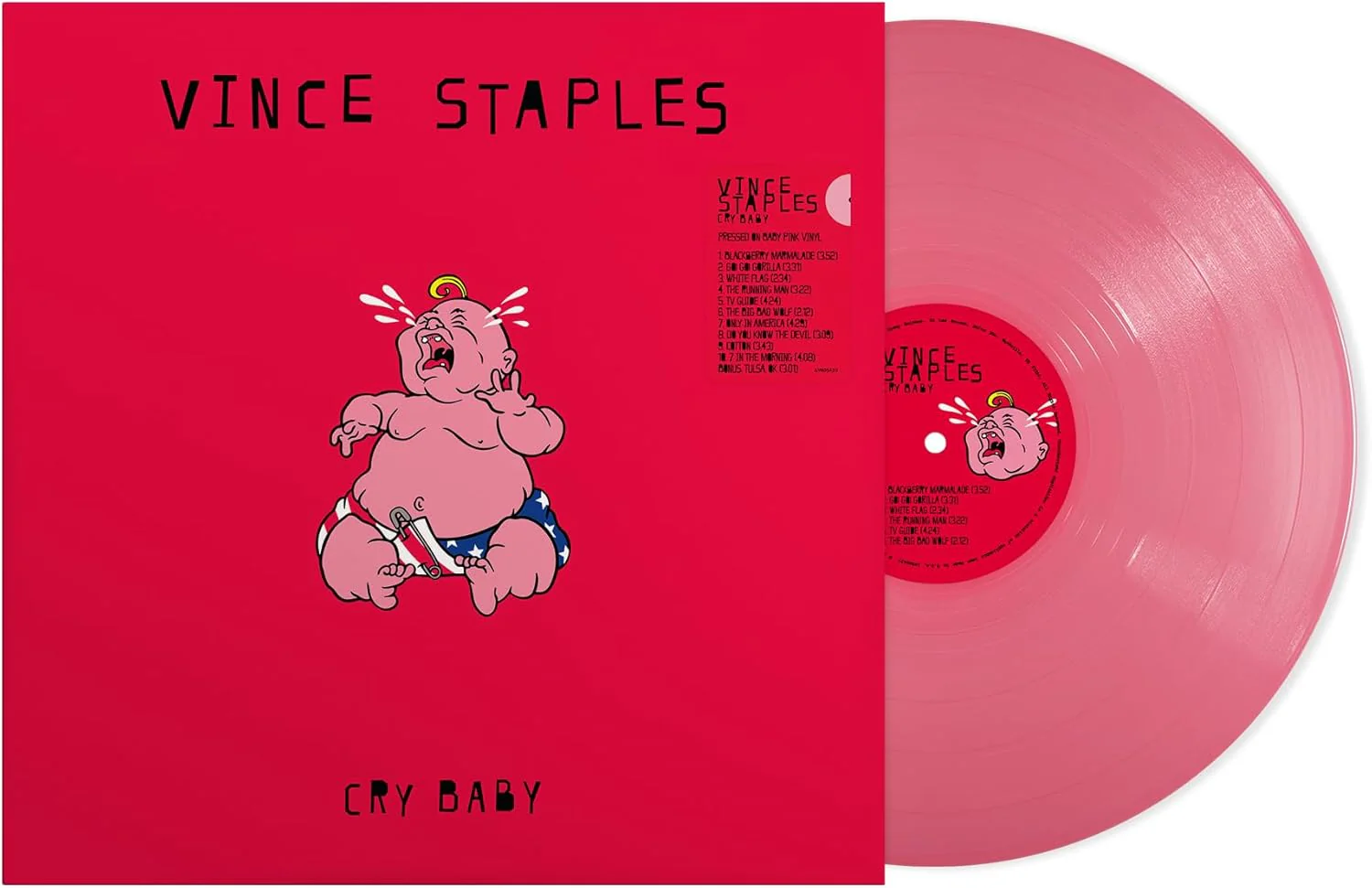 Vince Staples - Cry Baby (Hot Pink LP) [VINYL]