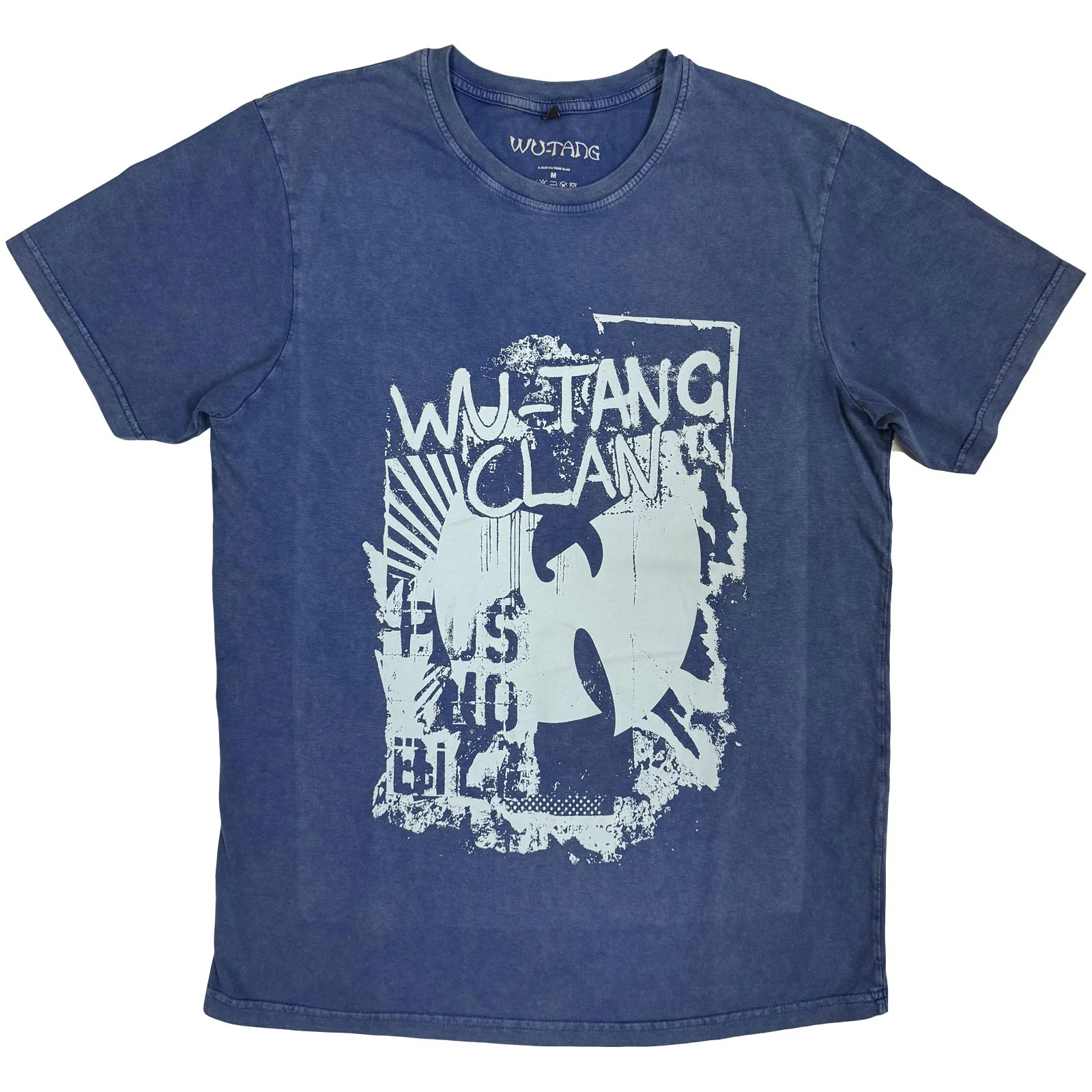 Wu-Tang Clan Unisex Stone Wash T-Shirt: Graffiti