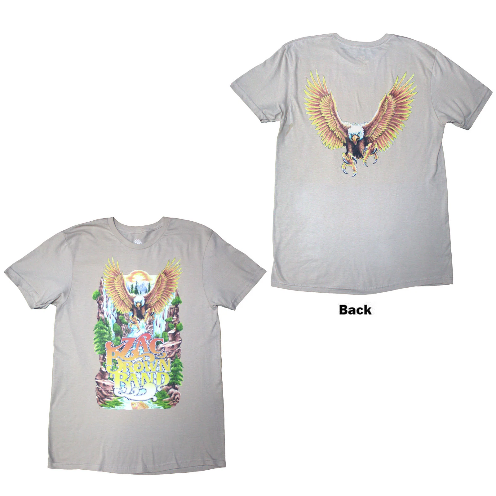 Zac Brown Band Unisex T-Shirt: Eagle